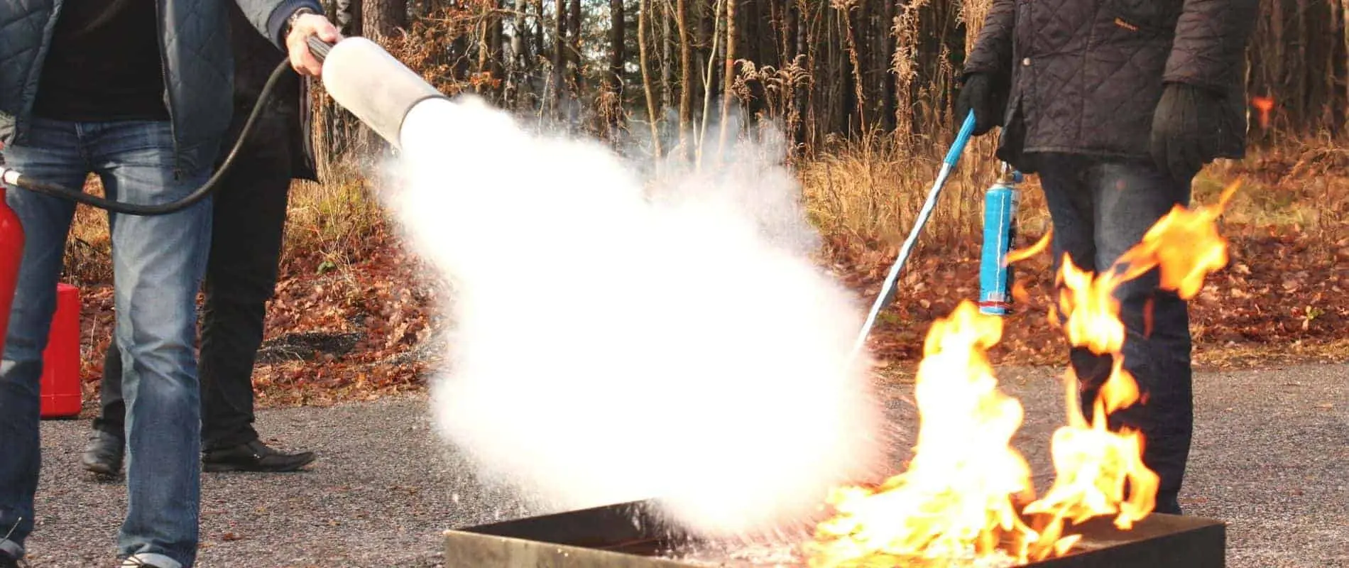 Image showing people undertaking fire safety training