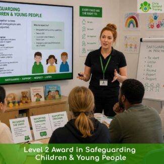 Level 2 Award in Safeguarding Children and Young People: online, self-paced. Covers recognising abuse and neglect, legal duties, and correct referral procedures. For practitioners in contact with children