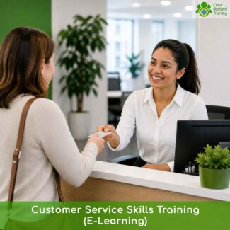 CPD-approved online customer service training. Covers what great customer service looks like, communication skills, non-verbal communication, understanding customer needs and how to deliver it consistently
