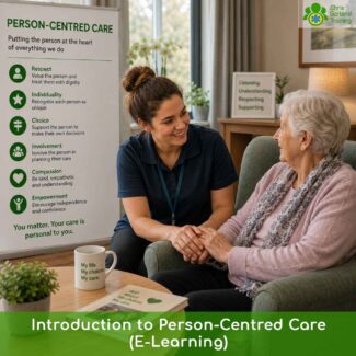 CPD-approved online course on person-centred care in adult social care settings. Covers the origins and principles of the approach, how it is embedded in current legislation, and how to apply it in practice.