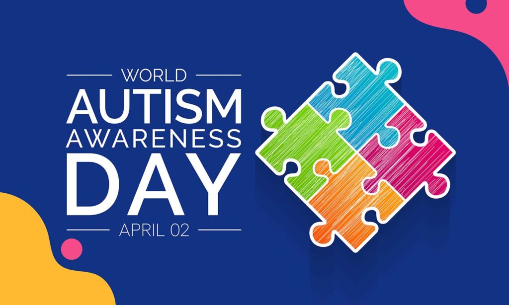 Official Autism Awareness Day logo.