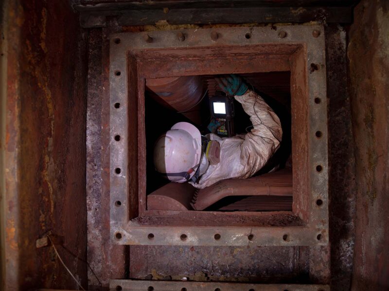 working in confined spaces