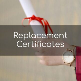 Replacement Certificates