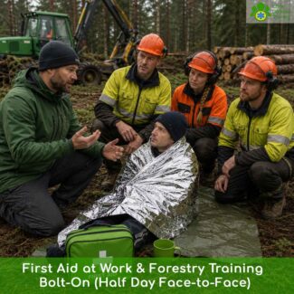Already hold a valid EFAW or FAW certificate? Add the Forestry Commission's "+F" content with this short bolt-on course. Required for access to Forestry England land for core operations and deer stalking.
