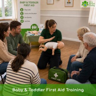Baby & Toddler First Aid training course from Chris Garland Training