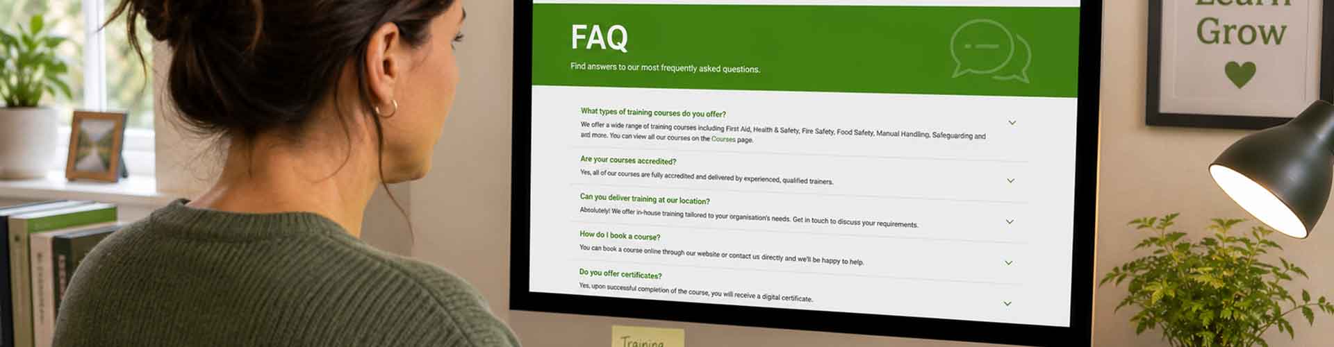 Chris Garland Training frequently asked questions hub