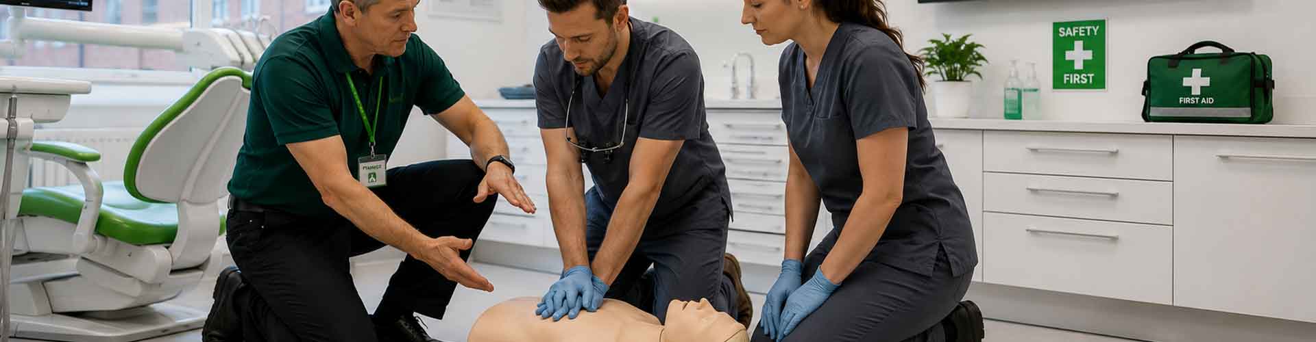 Medical Emergency & First Aid courses for GP and Dental practices, delivered by Chris Garland Training