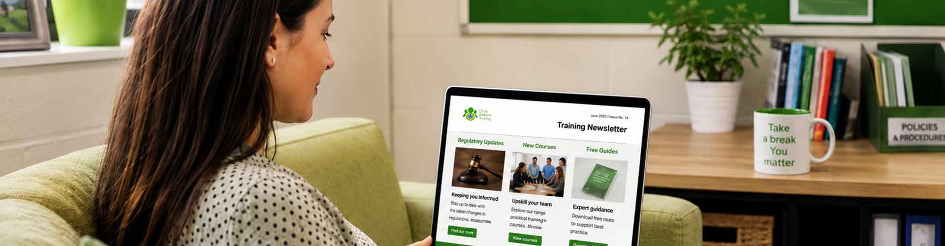 Subscribe to the compliance newsletter from Chris Garland Training